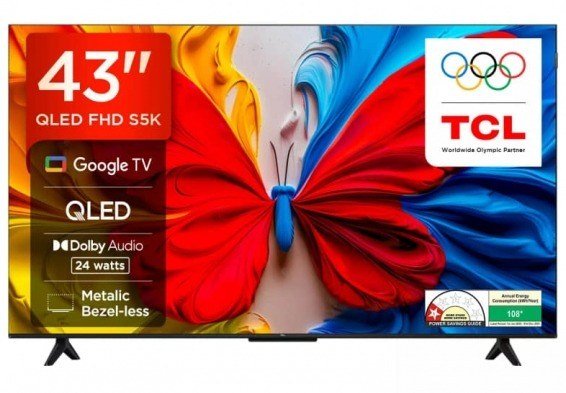 TELEVISION TCL GOOGLE TV 43S5K