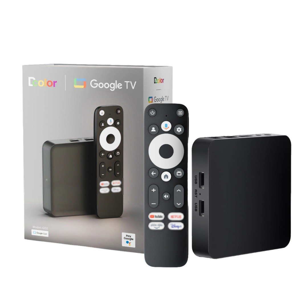 Box Android DCOLOR GD2 4K