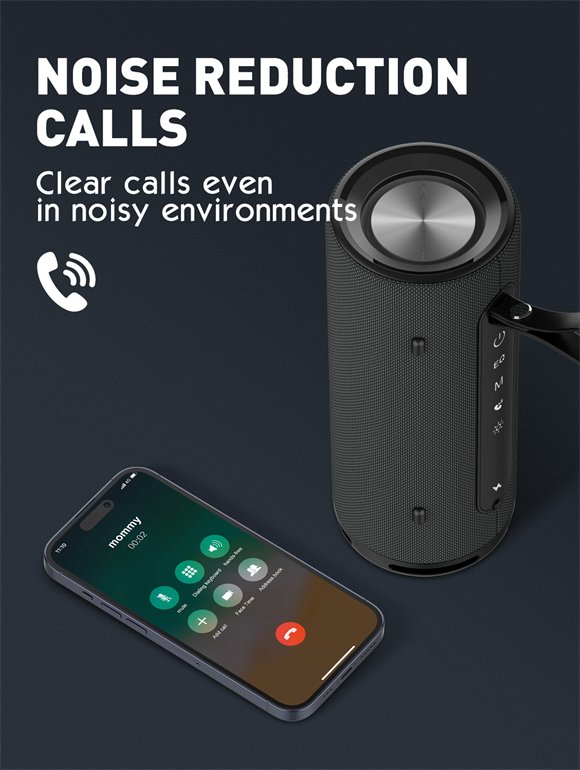 LDNIO BTS13 Mini Enceinte Bluetooth Portable HIFI Bass — photo 5