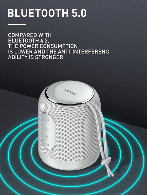 LDNIO BTS12 Enceinte Bluetooth 5.0 Portable, photo 6