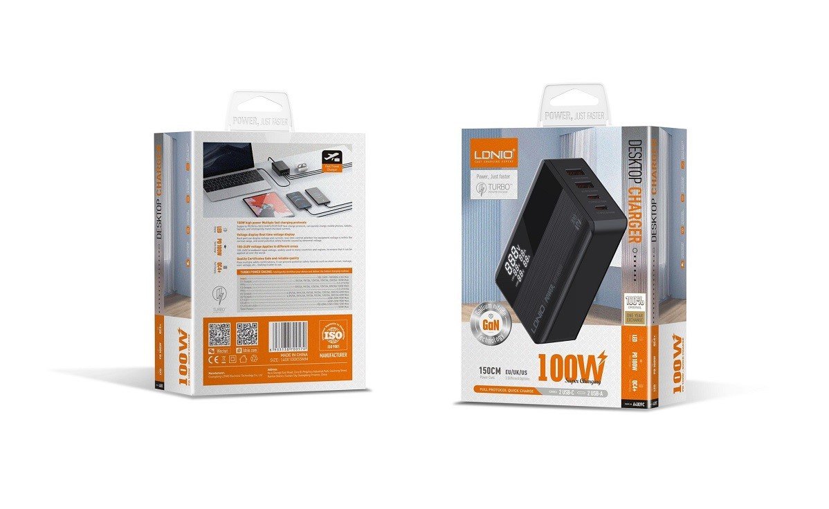 LDNIO A4809C Chargeur GaN 100W — photo 2