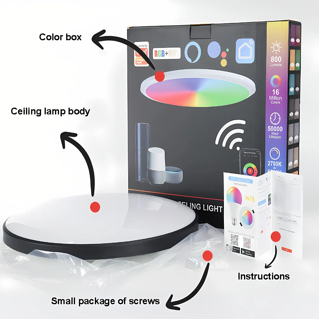 Plafonnier smart WiFi, photo 2